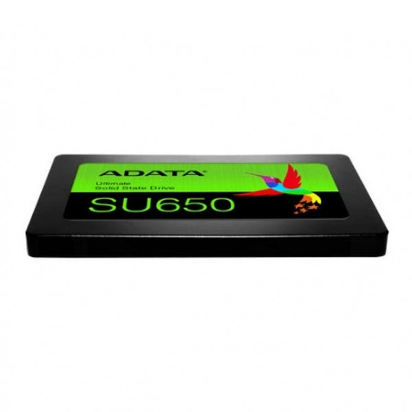 UNIDAD DE ESTADO SOLIDO SSD INTERNO ADATA SU650 256GB 2.5 SATA3 LECT. 520 ESCRIT. 450 MBS 7MM PC LAPTOP MINIPC SIN BRACKET 3DNAND ASU650SS-256GT-R