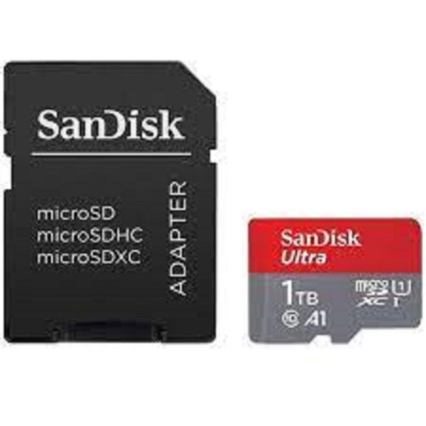 MEMORIA SANDISK MICRO SDXC 1TB ULTRA 150MB/S CLASE 10 C/ADAPTADOR SDSQUAC-1T00-GN6MA