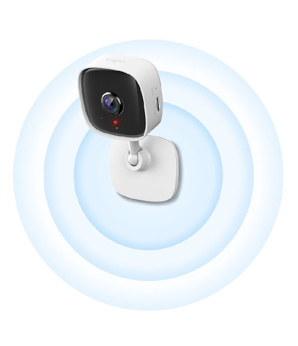 CAMARA IP TP-LINK TAPO C100 WIFI 2MP 1080P CAPACIDAD PARA MICROSD 128GB VISION NOCTURNA DETECCION DE MOVIMIENTO AUDIO BIDIRECCIONAL