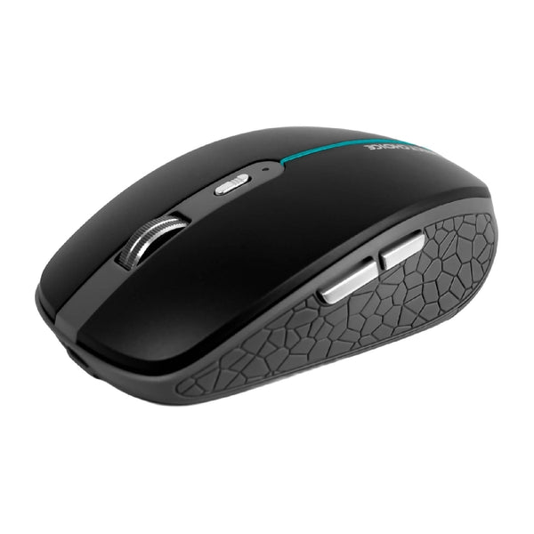 MOUSE INALAMBRICO RECARGABLE ILUMINACION RGB ORION NEGRO PERFECT CHOICE