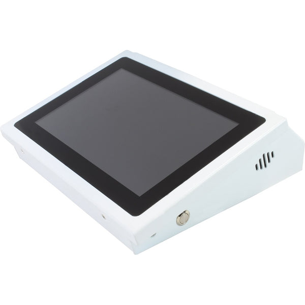 VERIFICADOR DE PRECIOS EC LINE EC-PC-801A, BLANCO, PANTALLA TOUCH, 8 PULGADAS, QUAD CORE A17 1.8 GHZ, 2GB RAM, FLASH 16 GB, LECTOR 1D, 2D, NFC,  ANDROID 9.0