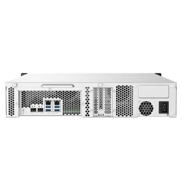 NAS QNAP TS-832PXU-4G/ 8 BAHIAS SATA HDD 3,5/RACK 2U/NUCLEO CUADRUPLE 1.7GHZ/4GB DDR4 UDIMM AMPLIABLE A 16GB/2 PTO 2,5 GBE /2 PTO 10 GBE/ USB 3.2 X4/ HOTSWAP/ NO INCLUYE DISCOS/ HASTA 144TB