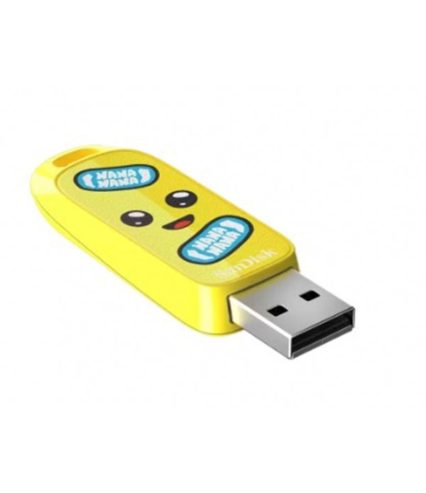 MEMORIA SANDISK 256GB USB 3.2 FORTNITE DRIVE EDICION BANANO SDCZIF-256G-G46