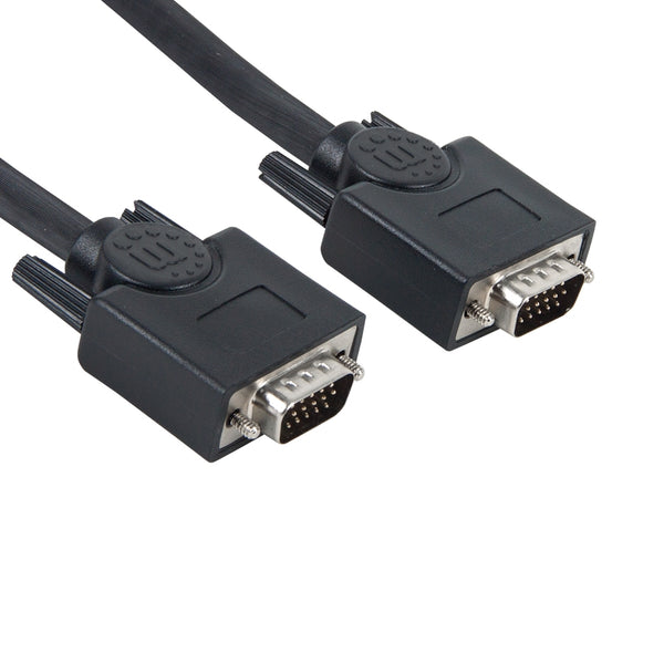 CABLE SVGA,MANHATTAN,372978, MONITOR 8MM HD15M-M  7.5M