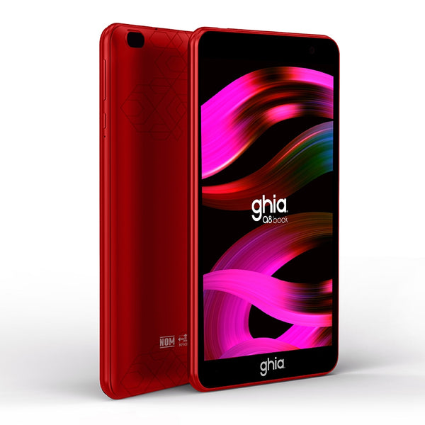 TABLET A8 BOOK 8 PULG /A523 OCTACORE/4GB RAM/64GB ROM/2CAM/WIFI/BLUETOOTH/4000MAH/ANDROID 14 ROJA