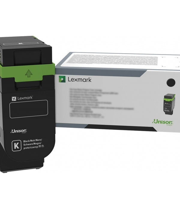 TONER LEXMARK 71C80K0 NEGRO, ESTANDAR 5000 PAGINAS, PARA CS/CX730, 735