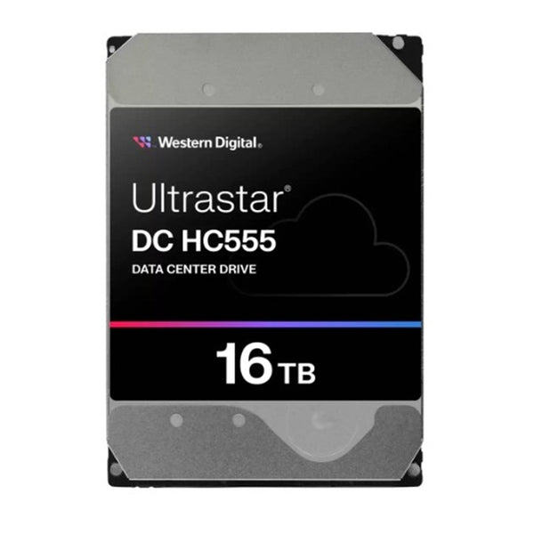 DISCO DURO INTERNO WD ULTRA STAR HC555 16TB 3.5 ESCRITORIO SATA3 6GB/S 512MB 7200RPM 24X7 SERVER DATACENTER DVR NVR  0B48722-WUH722016CLE6L4