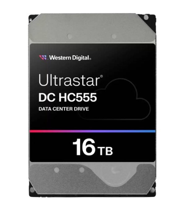 DISCO DURO INTERNO WD ULTRA STAR HC555 16TB 3.5 ESCRITORIO SATA3 6GB/S 512MB 7200RPM 24X7 SERVER DATACENTER DVR NVR  0B48722-WUH722016CLE6L4
