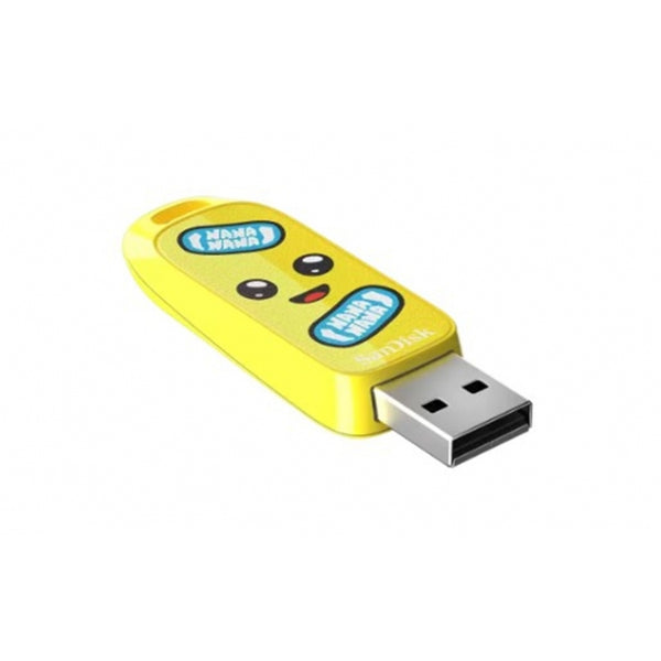 MEMORIA SANDISK 64GB USB 3.2 FORTNITE DRIVE EDICION BANANO SDCZIF-064G-G46
