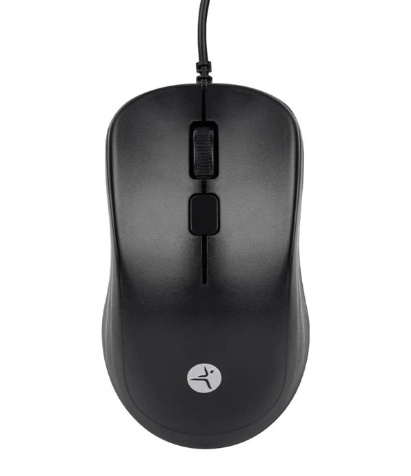 MOUSE - TECHZONE - TZACMOA01 - ALAMBRICO - OPTICO - 1200 DPI - 1.5MTRS - 2 BOTONES + SCROLL - NEGRO