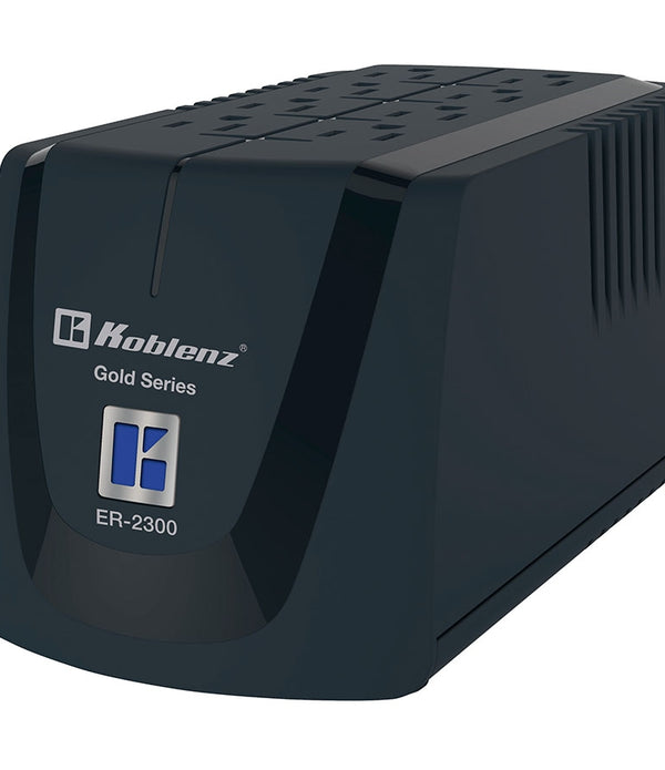 REGULADOR DE VOLTAJE KOBLENZ ER-2250, 2250 VA / 1000 W, 8 CONTACTOS NEMA 5-15R, LUZ LED, DISYUNTOR TERMICO. 5 AÑOS DE GARANTA, POLIZA DE SEGURO POR 10,000 USD EN EQUIPO CONECTADO. SKU 00-1588-3