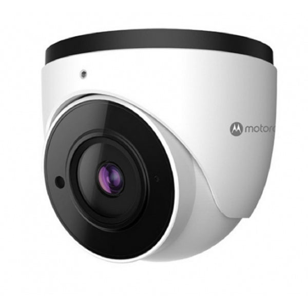 CAMARA IP MOTOROLA MTIDM032701 / DOMO METAL / LENTE FIJO / 2MP / ICR , DIA-NOCHE / IK10 / IP67 / ONVIF / POE / DNR , 3D , WDR / ANALITICOS / IR 30 M / CYBERSEGURIDAD GDRP / RANURA SD 128 GB