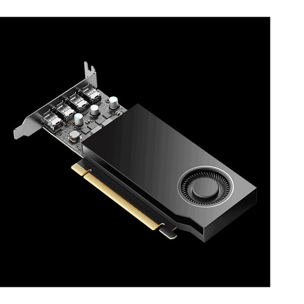 TARJETA DE VIDEO PNY NVIDIA QUADRO RTX A400 PCIE X16 4.0 4GB GDDR6 4X MDISPLAYPORT 1.4A BAJO PERFIL GAMA MEDIA DISEÑO