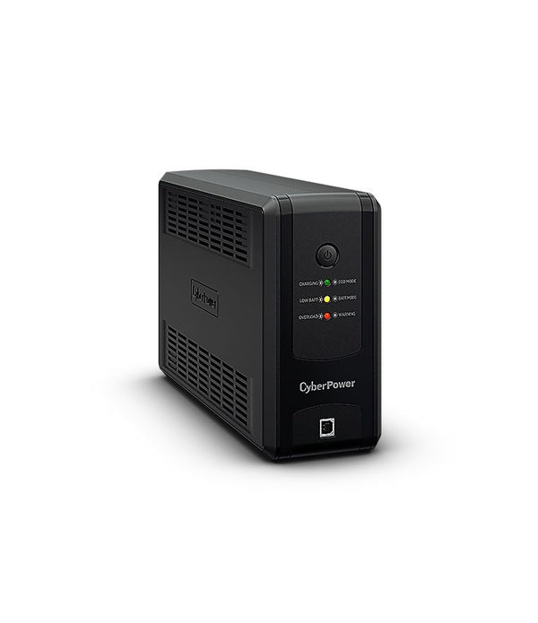 NO BREAK CYBERPOWER UT550GU 550VA / 275W, INTERACTIVO, INDICADORES LED, 8 NEMA 5-15R 4 RESPALDO / 4 SUPRESIN Y REGULACIN, TORRE, PUERTO USB, GREEN POWER, 2 AÑOS EN EQUIPO, 1 AÑO EN BATERA.