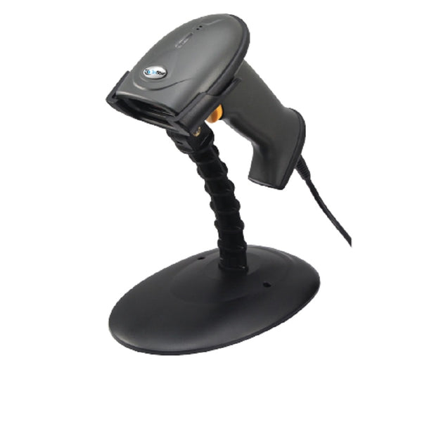 LECTOR DE CODIGO DE BARRAS 3NSTAR SC100, NEGRO, LASER, USB, 1D, 100 ESCANEOS POR SEGUNDO