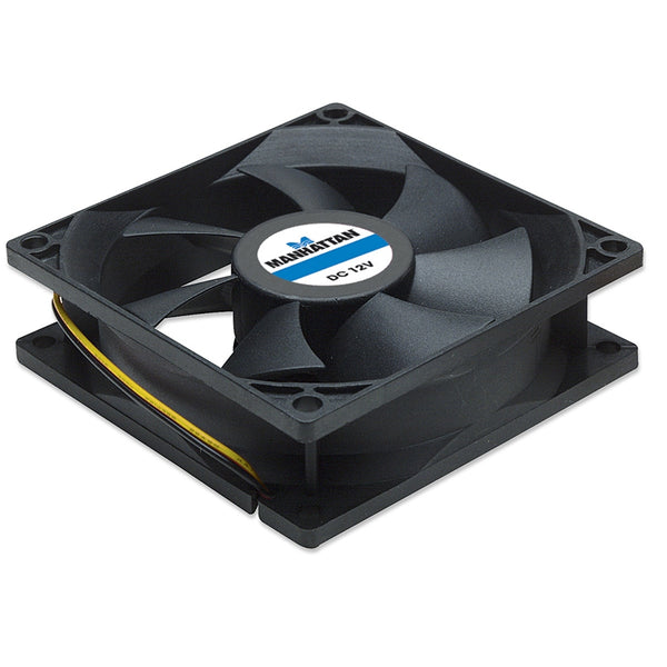 VENTILADOR,MANHATTAN,700320, 80X80X25 MM, 4 PINES,GABINETE CPU