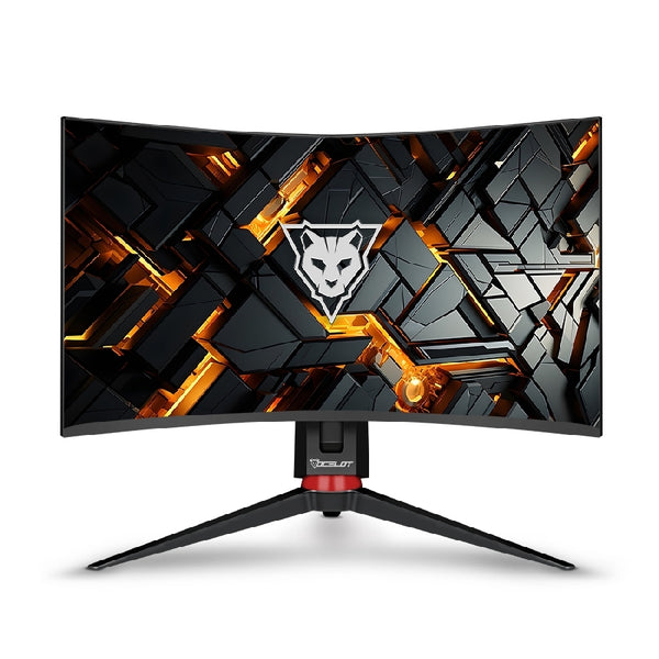 MONITOR OCELOT GAMING OM-32 / 31.5 PULGADAS / CURVO /RESOLUCION QHD 2K 2560 X 1440 / 180HZ / 5MS / FREESYNC / 2X HDMI / 2X DP / 1X AUDIO OUT /BOCINAS 3W INCLUIDAS/ VESA 100X100 / COLOR NEGRO