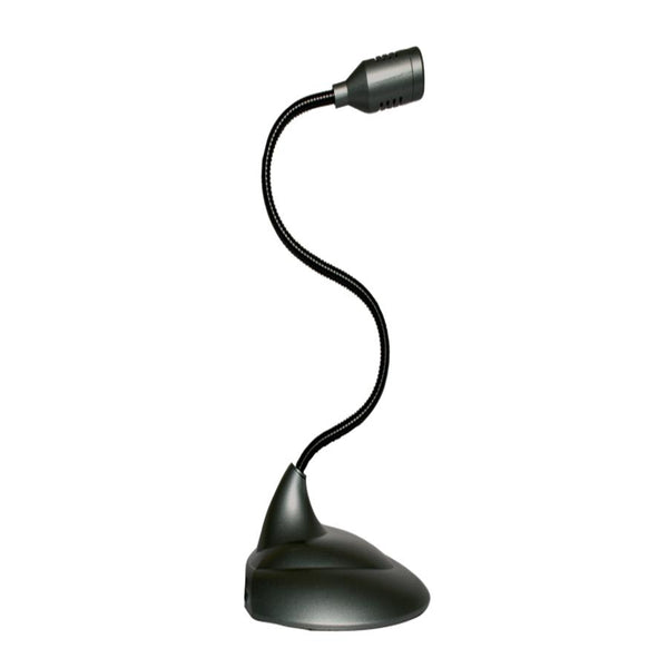 MICROFONO DE ESCRITORIO CON CUELLO FLEXIBLE 3.5MM PERFECT CHOICE NEGRO