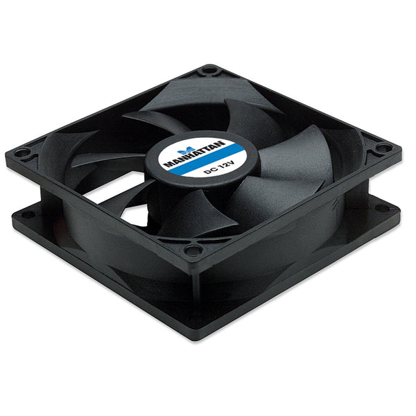 VENTILADOR,MANHATTAN,700955, 80X80X25, 3 PINES,GABINETE CPU