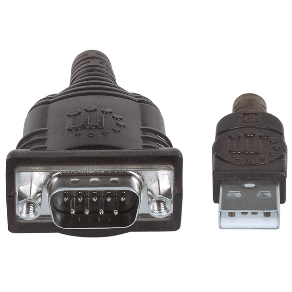 CONVERTIDOR USB A SERIAL DB9M 0.45 M 256 KBP MANHATTAN