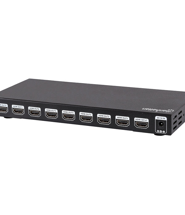 VIDEO SPLITTER,MANHATTAN,207560, HDMI 4K@30HZ, 1 IN:8 OUT