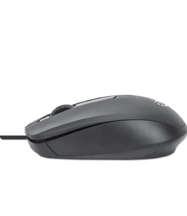MOUSE,MANHATTAN,190190, OPTICO ESTNDAR USB NEGRO