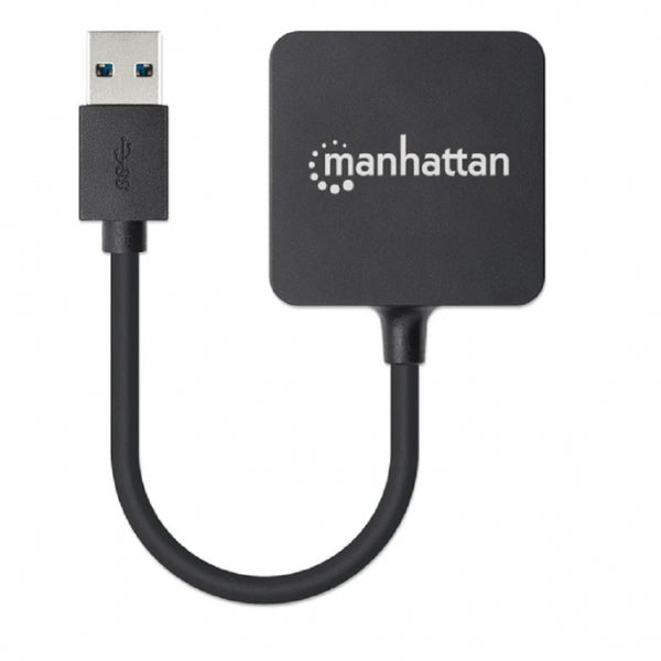 HUB USB,MANHATTAN,162296, V3.0  4 PTOS MINI