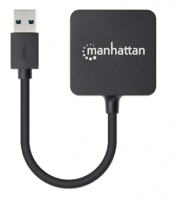 HUB USB,MANHATTAN,162296, V3.0  4 PTOS MINI