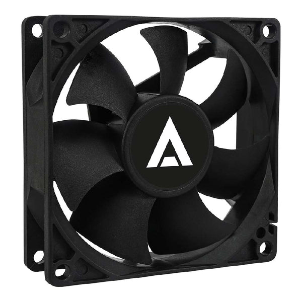 VENTILADOR ACTECK POLAR EG VG80 / DE AIRE / 1800 RPM / 21.8 CFM / RODAMIENTO HIDRAULICO / 7 ASPAS / CONECTOR MOLEX / 80 X 25 MM / AC-938129