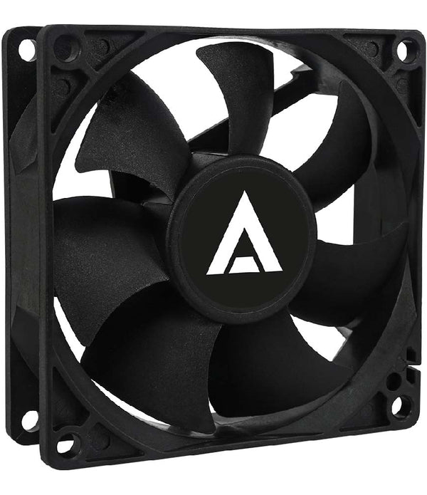 VENTILADOR ACTECK POLAR EG VG80 / DE AIRE / 1800 RPM / 21.8 CFM / RODAMIENTO HIDRAULICO / 7 ASPAS / CONECTOR MOLEX / 80 X 25 MM / AC-938129
