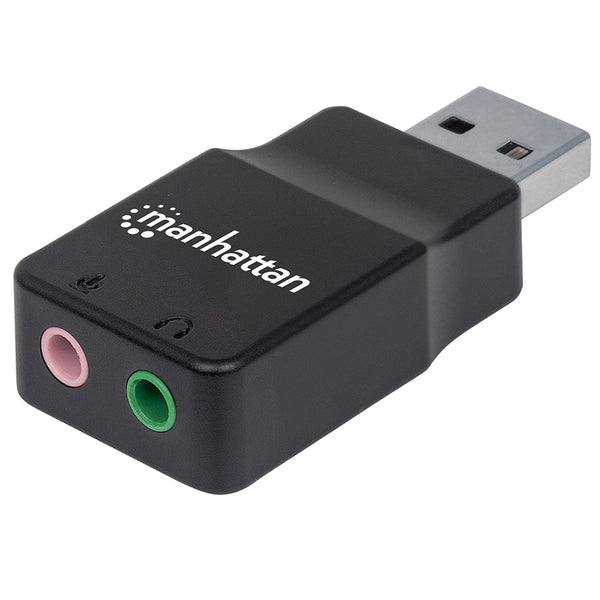 CONVERTIDOR USB,MANHATTAN,152754, 2.0 A TARJETA SONIDO 2.1