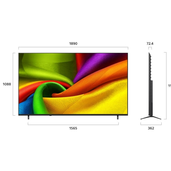 TELEVISION LED LG 55 PLG NANO 4K UHD SMART TV, AI NU850 WEBOS 2026