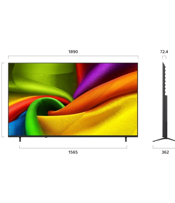 TELEVISION LED LG 55 PLG NANO 4K UHD SMART TV, AI NU850 WEBOS 2026