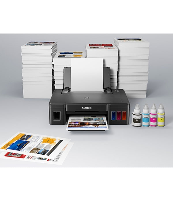 IMPRESORA CANON PIXMA G1110, IMP 8.8 NEGRO/5 COLOR, TINTA CONTINUA, USB, CONSUMIBLE GI-190