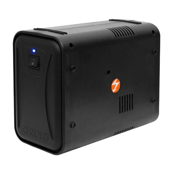 NO BREAK MODELO COMPLET ERI-5-017 CON REGULADOR Y SUPRESOR INTEGRADO MT 505,  500VA / 250W RESPALDO 12 MINS CARGA MEDIA / 5 MINS CARGA MAXIMA 8 CONTACTOS. GARANTIA 60 MESES 24 EN BATERIAS