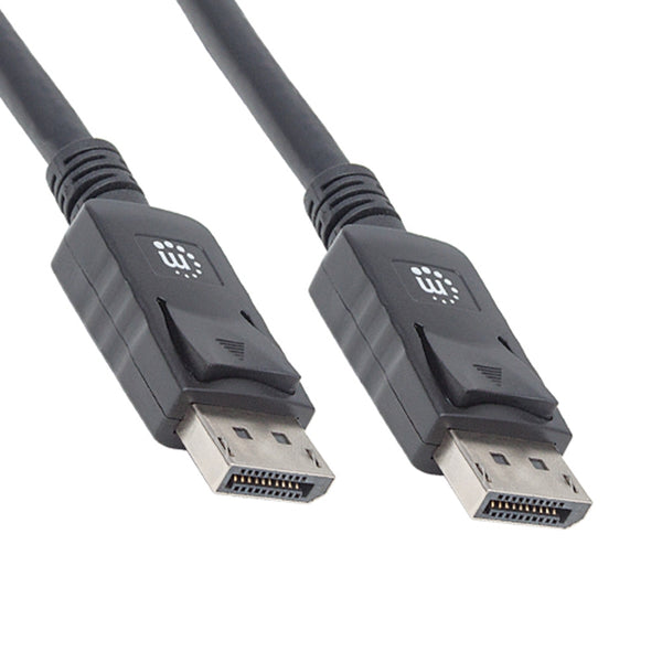 CABLE DISPLAYPORT,MANHATTAN,307093, V1.2 M-M 3.0M NEGRO 4K60HZ
