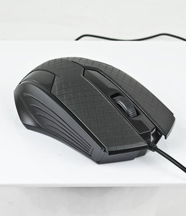 MOUSE ALAMBRICO OPTICO 1200 DPI CONECTOR USB WIN XP/VISTA/7/8/10/11/MAC OS X EASY LINE BY PERFECT CHOICE - NEGRO