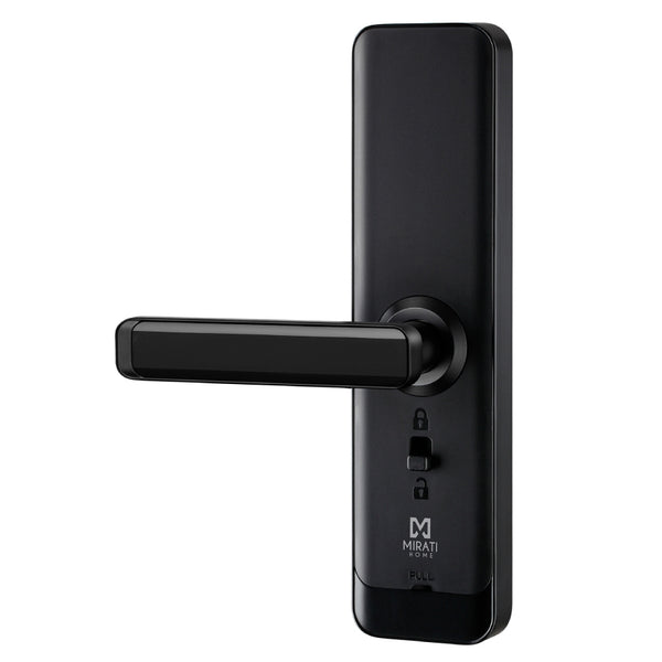 CERRADURA ELECTRONICA INTELIGENTE MIRATI INTERIOR Y EXTERIOR, HUELLA DIGITAL, LLAVE FSICA, TARJETA RF CONTROL DE ACCESO