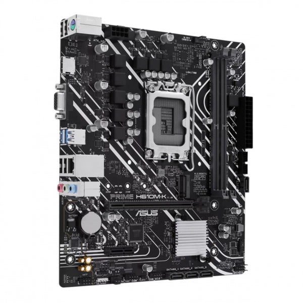 MB ASUS H610 INTEL S-1700 14A GEN/2X DDR5 5600/HDMI/D-SUB/M.2/2X USB3.2/MICRO ATX/GAMA BASICA