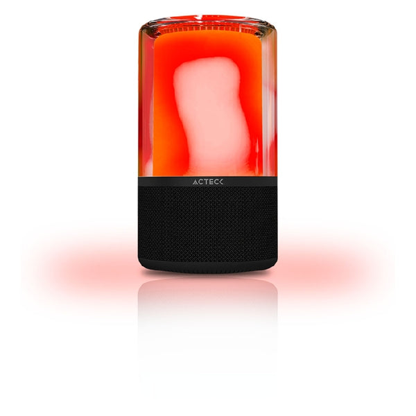BOCINA ACTECK GLEE PURE AP70 / INALAMBRICA / BLUETOOTH - CONEXION TWS 3.5 MM / SONIDO ESTEREO / 20 W / ILUMINACION LED / SUBWOOFER / NEGRO / AC-936385