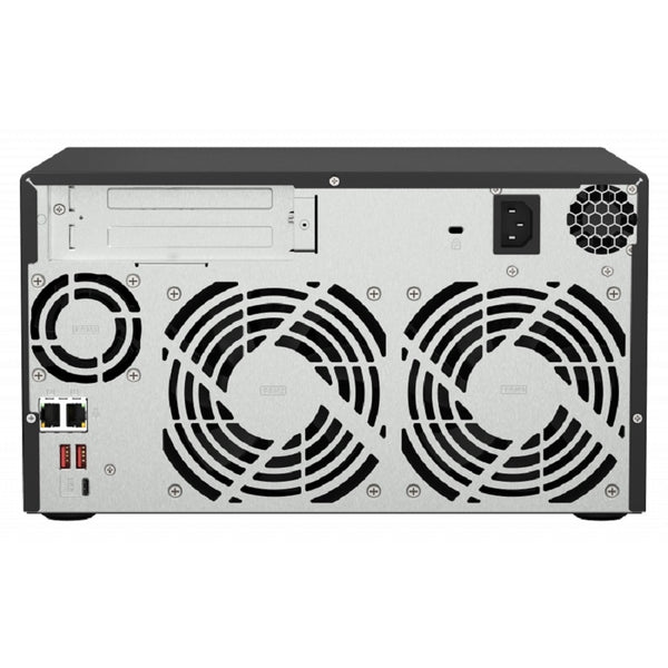 NAS QNAP TS-873A-8G-US /8 BAHIAS SATA DE 3,5 /NCLEO CUADRUPLE 2.2GHZ/ 8GB DDR4 HASTA 64 GB/ LAN 2,5 GBE X2/ USB 3.2 X2/HOT SWAP/ SOPORTA M.2 2280/ NO INCLUYE DISCOS