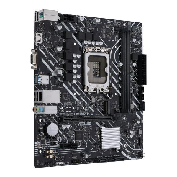 MB ASUS H610 INTEL S-1700 14A GEN/2X DDR4 2666/HDMI/D-SUB/M.2/2X USB3.2/MICRO ATX/GAMA BASICA