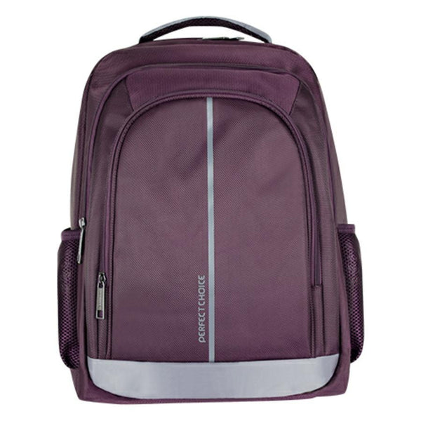 MOCHILA PERFECT CHOICE PARA LAPTOP 15.6 A 17 ESSENTIALS - MORADA