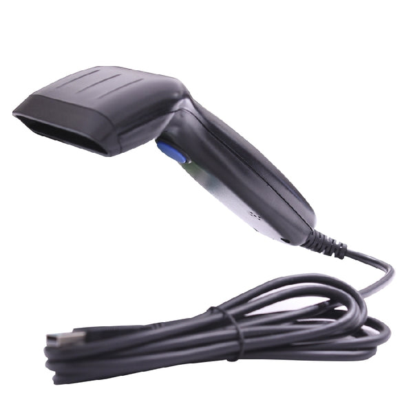 LECTOR DE CODIGO DE BARRAS EC LINE EC-CD-8100, NEGRO, CCD, USB, 1D, 100 LECTURAS POR SEGUNDO, RESISTENTE A CAIDAS DE 1.5 MTS
