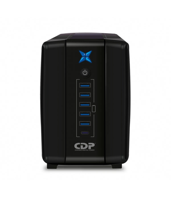 NO BREAK INTERACTIVO CDP DE 1000 VA/500WATTS 8 CONT