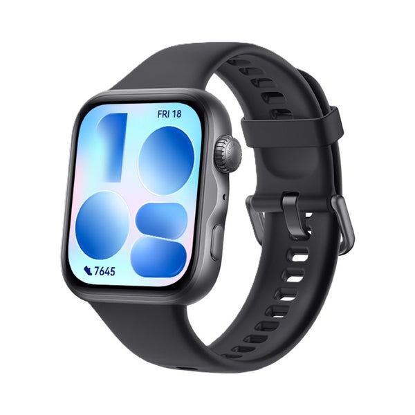 HUAWEI WATCH FIT 5 SMARTWATCH CON GPS, HASTA 10 DIAS DE BATERIA, MINIEJERCICIOS, GESTION AVANZADA DE LA SALUD, MONITOR DE FRECUENCIA CARDIACA, SPO2, PARA HOMBRES Y MUJERES, IOS Y ANDROID, NEGRO