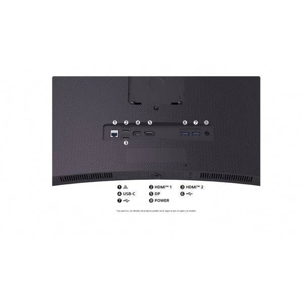 MONITOR PC LG 45GX90SA-B GAMING CURVO ULTRAGEAR OLED 45PULG,240HZ,3440X1440,21:9,800R,TR 0.03MS(GTG),275CD/M2,1500000:1,DCI-P3 98.5%,HDR400,HDMI,USB-C,DP,AMD FREESYNC,NVIDIA G-SYNC,WEBOS,ALTAVOZ 7WX2