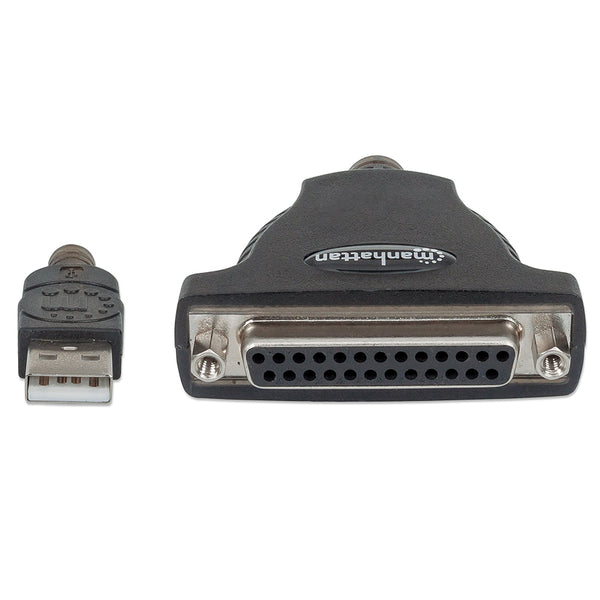 CONVERTIDOR,MANHATTAN,336581, USB A PARALELO DB25