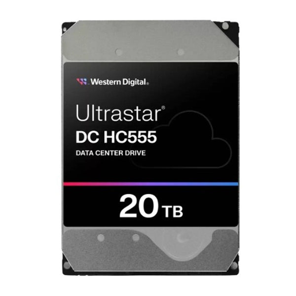 DISCO DURO INTERNO WD ULTRA STAR HC555 20TB 3.5 ESCRITORIO SATA3 6GB/S 512MB 7200RPM 24X7 SERVER DATACENTER DVR NVR 0B48724-WUH722020CLE6L4
