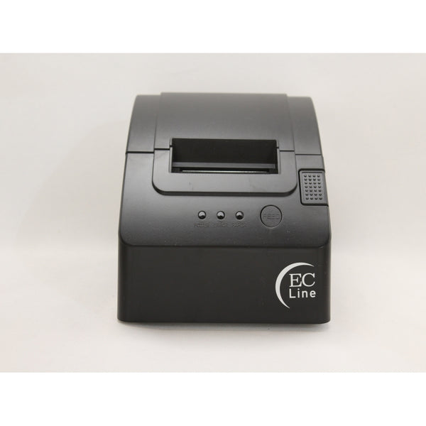 MINIPRINTER EC LINE EC-PM-58110, NEGRO, TERMICA, 58 MM, USB, SERIAL, RJ11, CORTE MANUAL, 110 MM/SEG